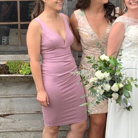 Mendocino Mauve Bodycon Dress - Picture 7 of 8